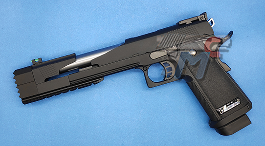 WE HI-Capa 7inch Dragon Type-B GBB Pistol (Full Auto version)(BK) - Click Image to Close